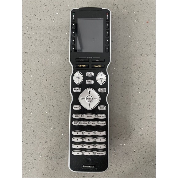 URC MX-980 255 Device IR/RF Remote w/Color LCD Parts only/ not working - Picture 1 of 8